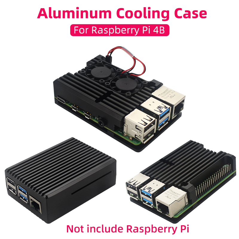 Raspberry Pi Water Cooling Kit - Boîtier en aluminium pour Raspberry Pi