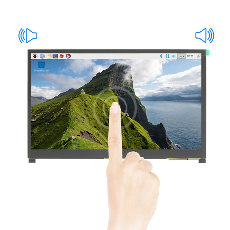 Raspberry Pi 10.1 Inch Capacitive Touch Screen Ips - Moniteur à écran tactile IPS LCD,