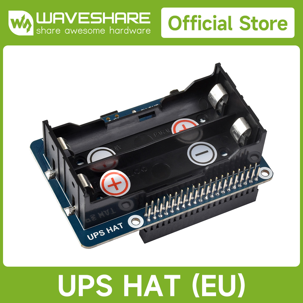 Raspberry Pi Uninterrupted Power Supply Ups 18650 - Waveshare alimentation sans interruption UPS HAT