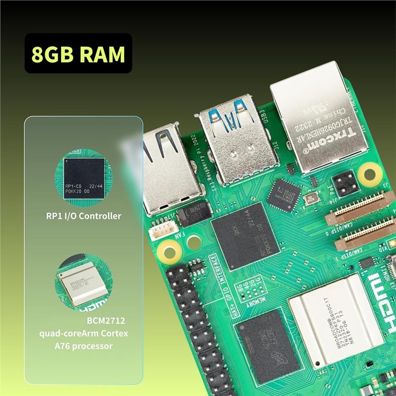 Kit de démarrage AS95-For Iras - Raspberry Pi 5 8Gb Board avis et prix