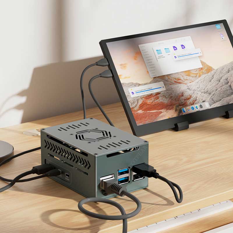 Boîtier métallique en aluminiu - Argon One V3 M.2 Nvme Case avis et prix