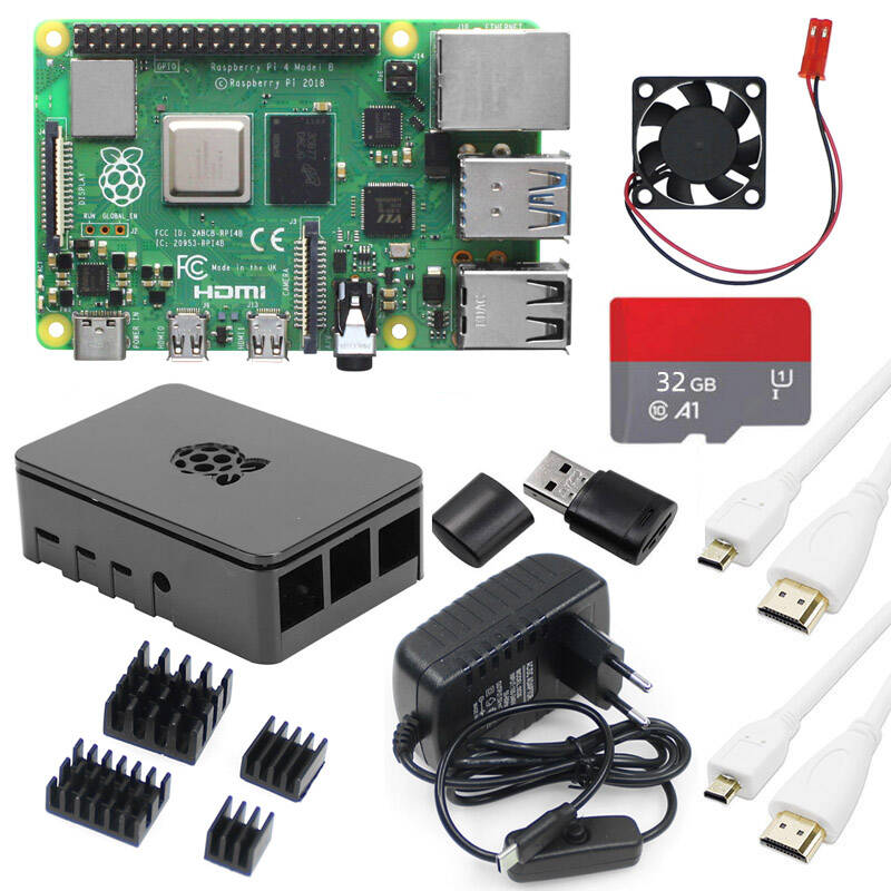 Kit de base Raspberry Pi 4B 8  - Raspberry Pi 4 8Gb Ram Kit avis et prix